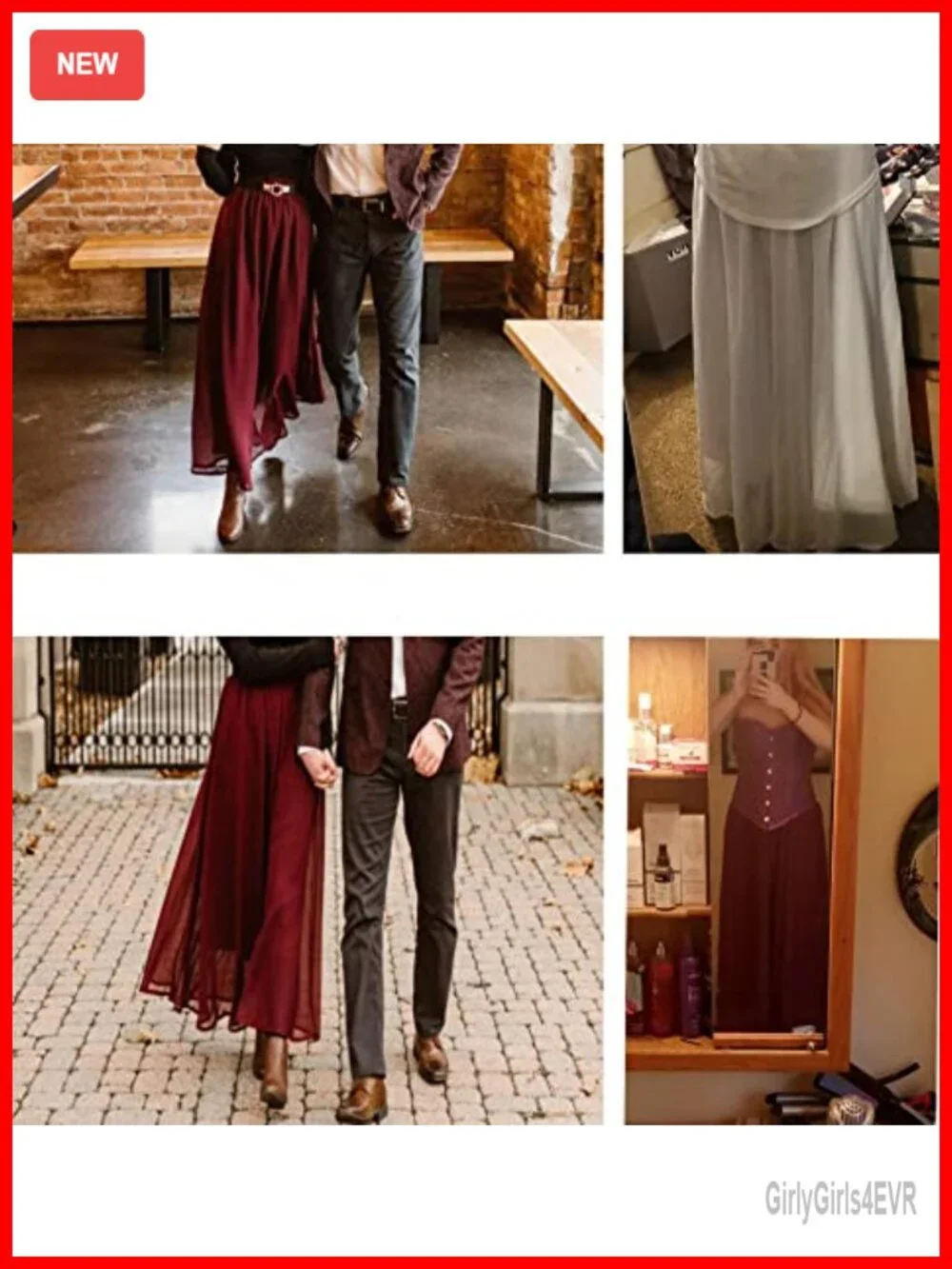 N/A flowy chiffon